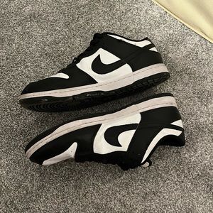 Nike Dunk Low Pandas. Size 12, Good condition, No Box
